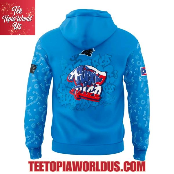 Carolina Panthers Puerto Rican Heritage Hoodie