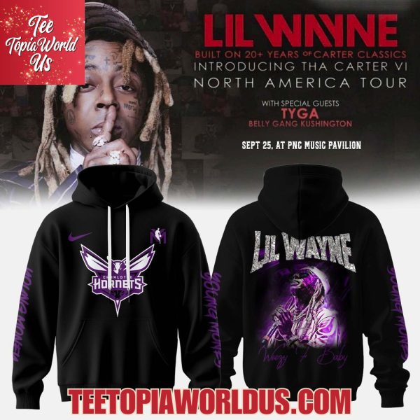 Charlotte Hornets x Lil Wayne x Tha Carter VI Courtside Hoodie