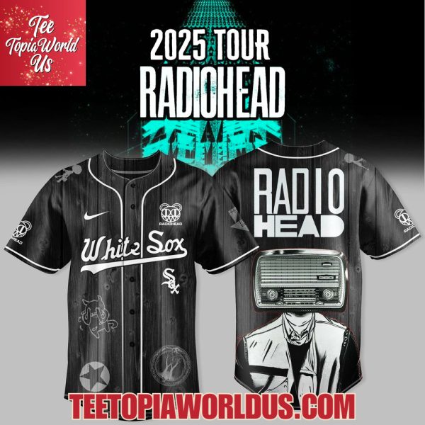 Chicago White Sox x Radiohead 2025 Tour Merch Jersey