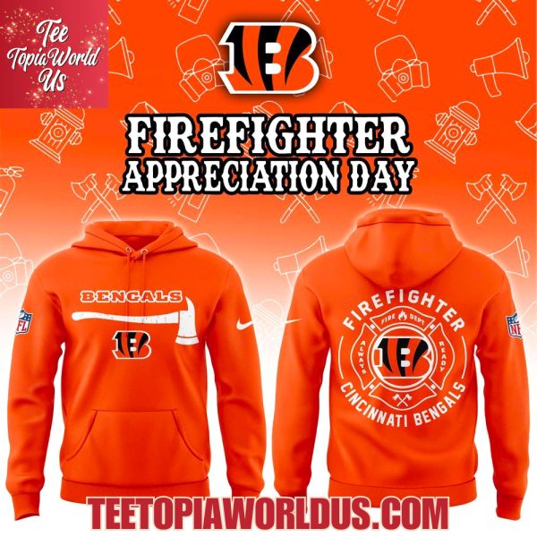 Cincinnati Bengals Firefighter Application Day Hoodie