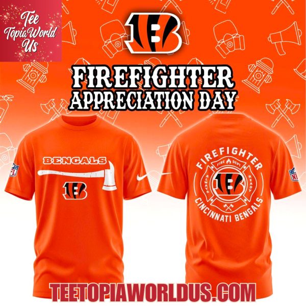 Cincinnati Bengals Firefighter Application Day Hoodie