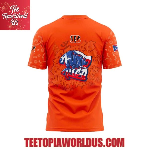 Cincinnati Bengals Puerto Rican Heritage Hoodie