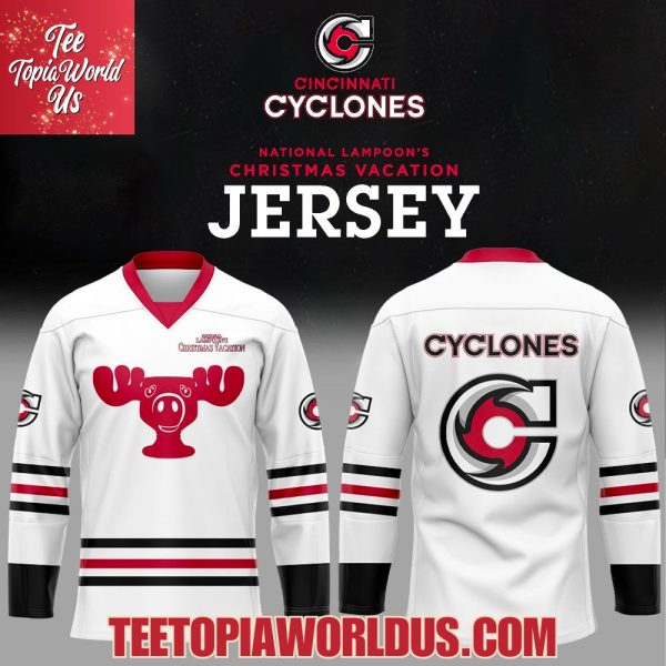 Cincinnati Cyclones National Lampoons Christmas Vacation 2025 Jersey