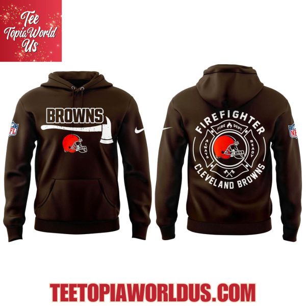 Cleveland Browns Firefighter Application Day Hoodie