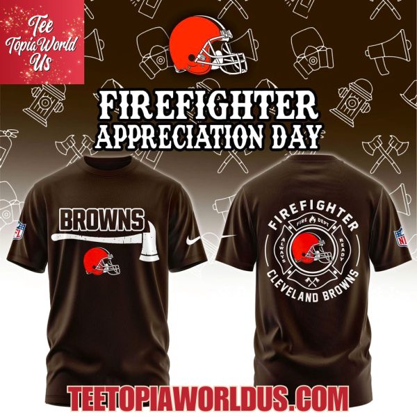 Cleveland Browns Firefighter Application Day Hoodie