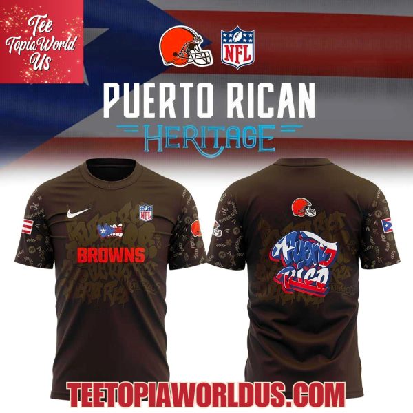 Cleveland Browns Puerto Rican Heritage Hoodie