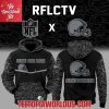 San Francisco 49ers x RFLCTV Black Collection Hoodie