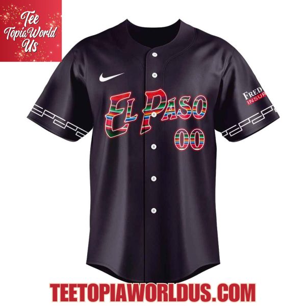 Custom El Paso Chihuahuas Sarape 25 Jersey
