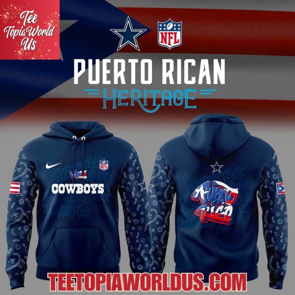 Dallas Cowboys Puerto Rican Heritage Hoodie