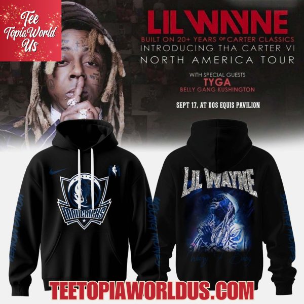 Dallas Mavericks x Lil Wayne x Tha Carter VI Courtside Hoodie