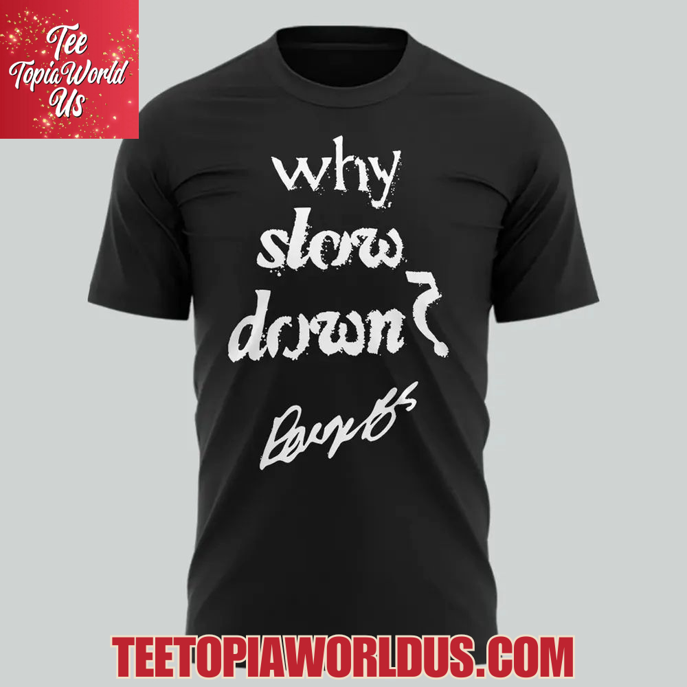 Dallas Wings 'why slow down?' T-Shirt Dallas Wings 'why slow down?' T-Shirt