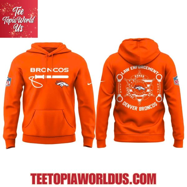 Denver Broncos Law Enforcement Appreciation Day Hoodie