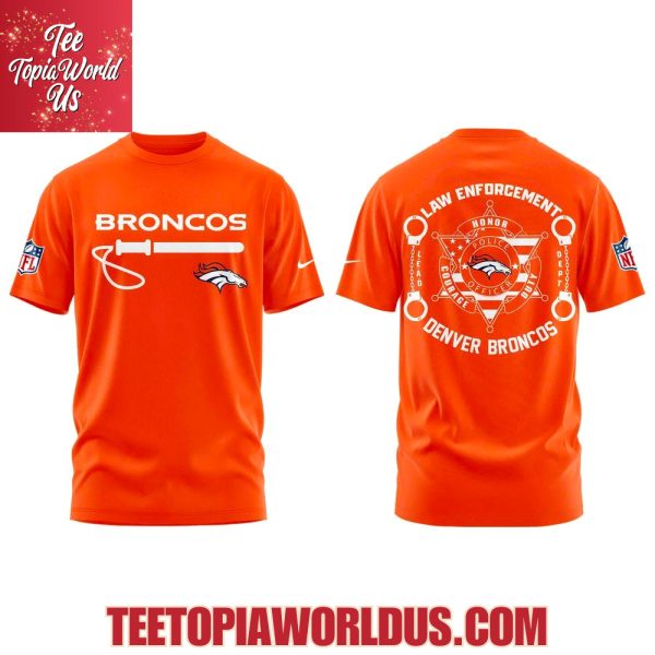 Denver Broncos Law Enforcement Appreciation Day Hoodie