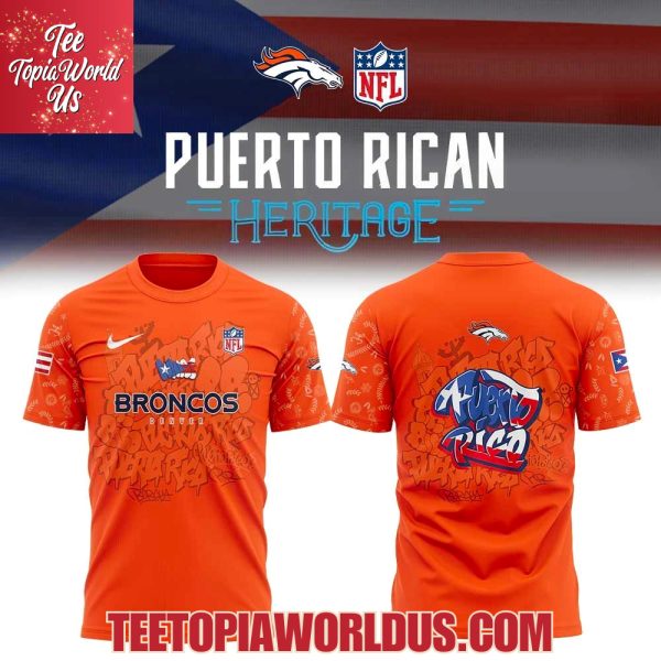 Denver Broncos Puerto Rican Heritage Hoodie
