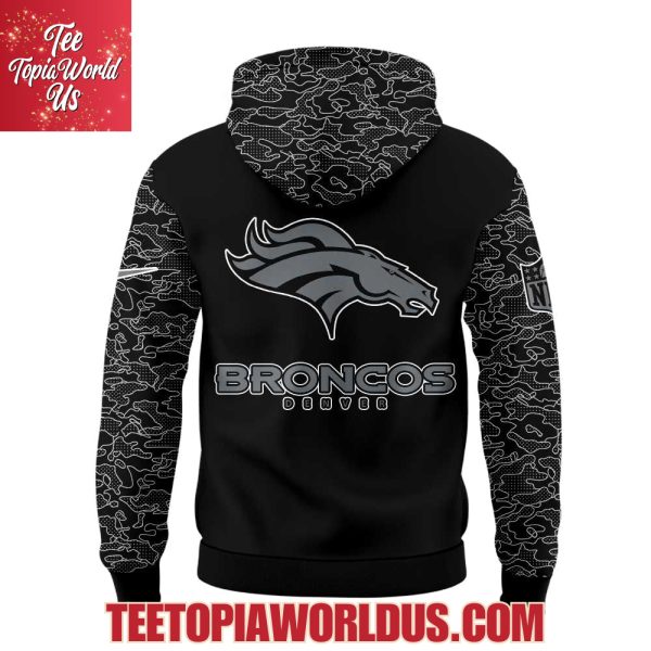 Denver Broncos x RFLCTV Black Collection Hoodie