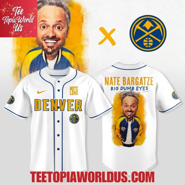 Denver Nuggets x Nate Bargatze Big Dumb Eyes World Tour Jersey