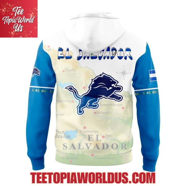 Detroit Lions El Salvador Heritage Hoodie