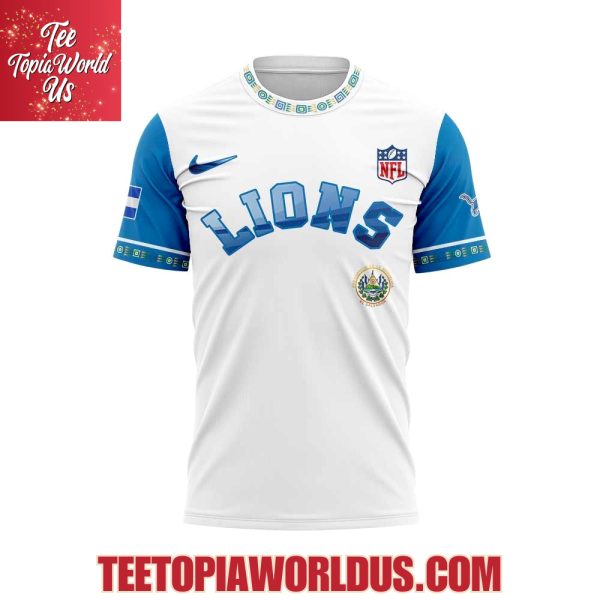 Detroit Lions El Salvador Heritage Hoodie