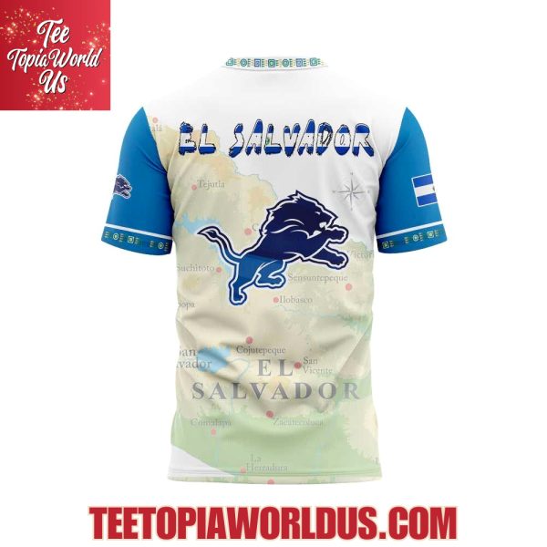 Detroit Lions El Salvador Heritage Hoodie