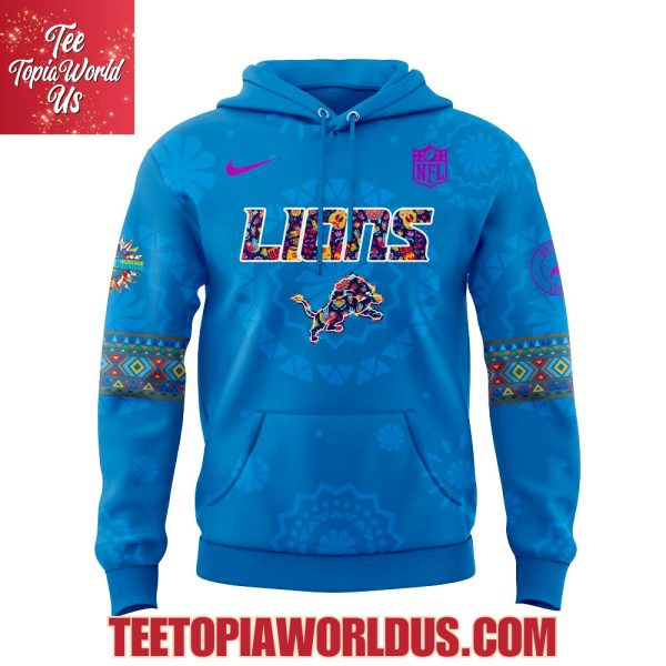 Detroit Lions Latino Heritage Celebrations 2025 Hoodie