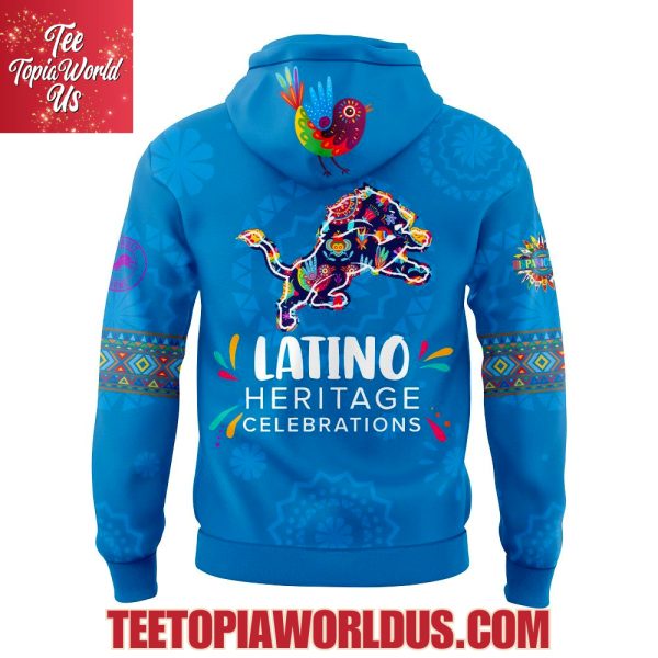 Detroit Lions Latino Heritage Celebrations 2025 Hoodie