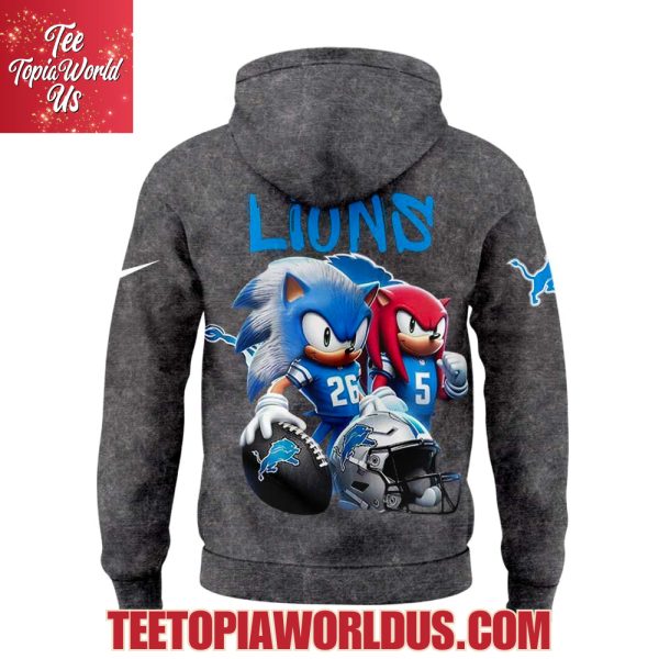 Detroit Lions Sonic and Knuckles T-Shirt, Hoodie