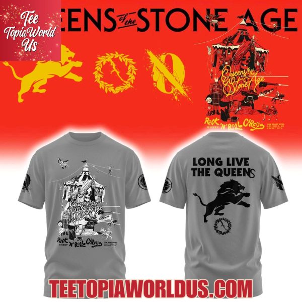 Detroit Lions x Queens Of The Stone Age Tour 2025 T-Shirt, Hoodie