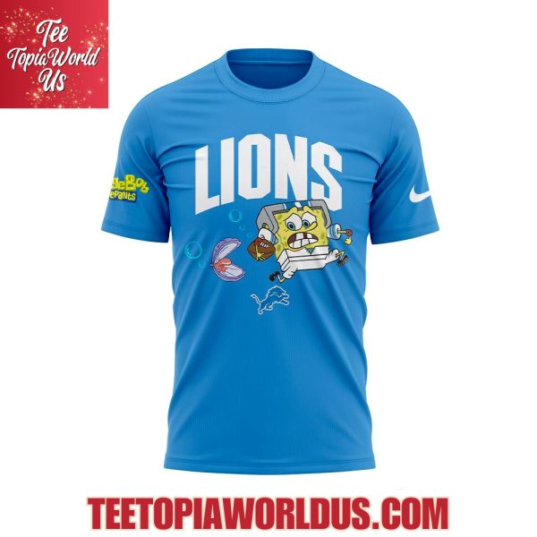 Detroit Lions x SpongeBob T-Shirt, Hoodie
