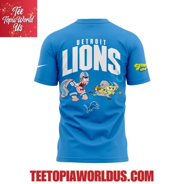 Detroit Lions x SpongeBob T-Shirt, Hoodie