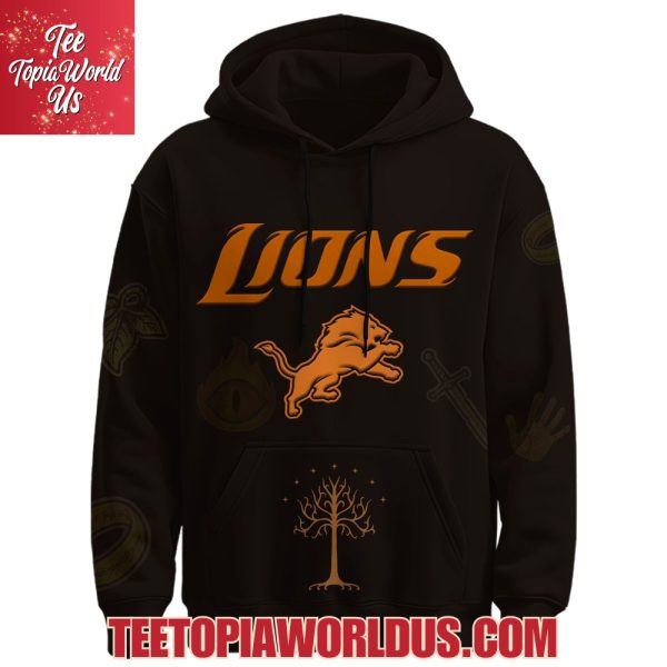 Detroit Lions x The Lord of the Rings The Fellowship of the Ring Hoodie