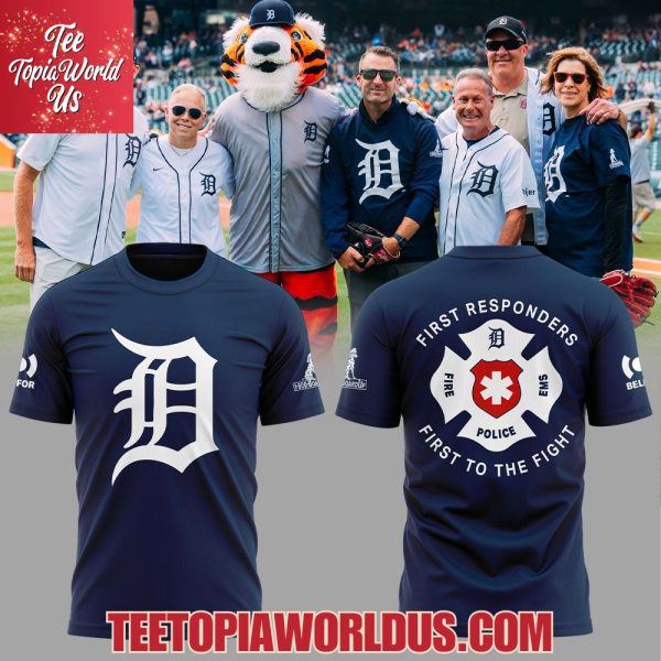 Detroit Tigers First Responders Day T-Shirt, Hoodie