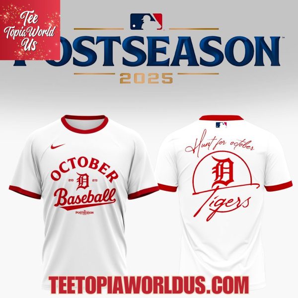 Detroit Tigers Postseason Hunt 2025 T-Shirt