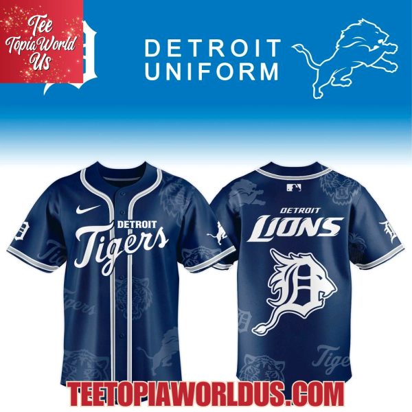 Detroit Tigers x Detroit Lions 2025 Jersey