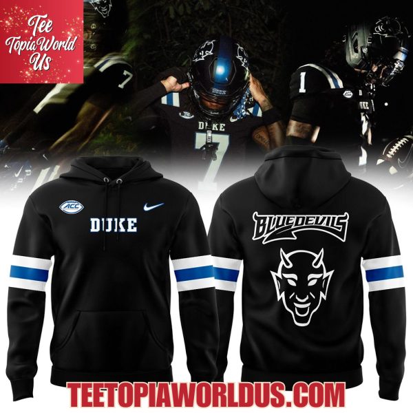 Duke Blue Devils Uniform Black Hoodie