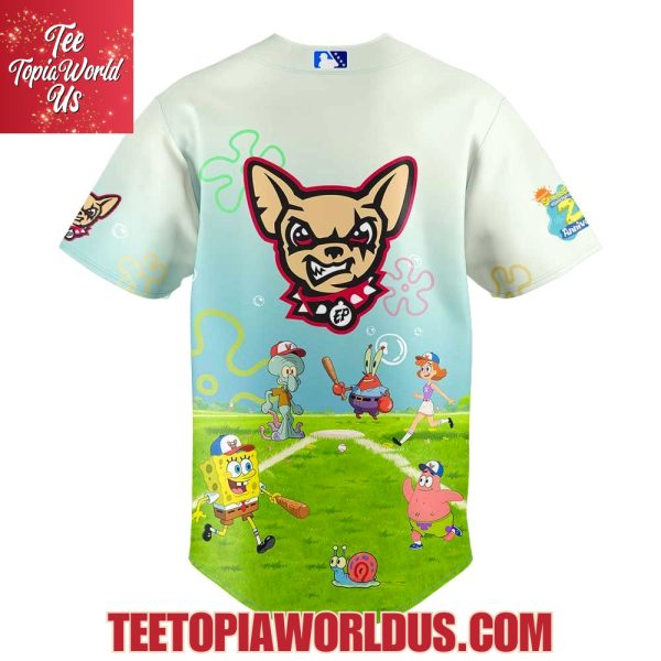 El Paso Chihuahuas SpongeBob Day Jersey