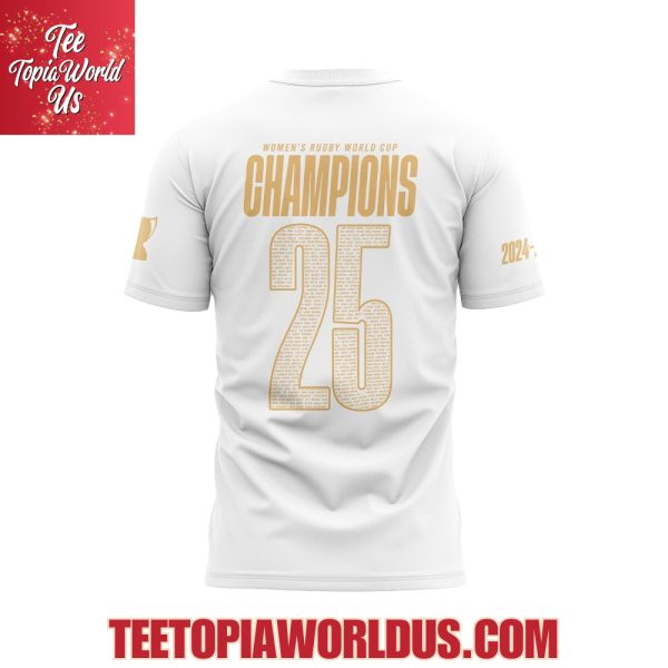 England 2025 Women’s Rugby World Cup Champions For The Girls T-Shirt, Hoodie