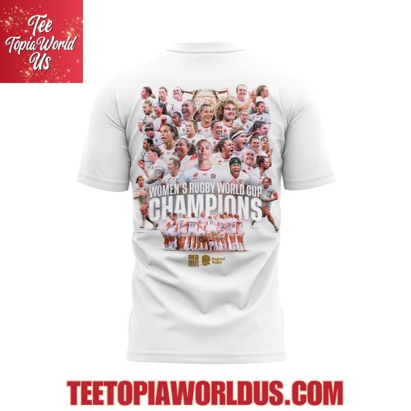 England 2025 Women’s Rugby World Cup Champions Hoodie