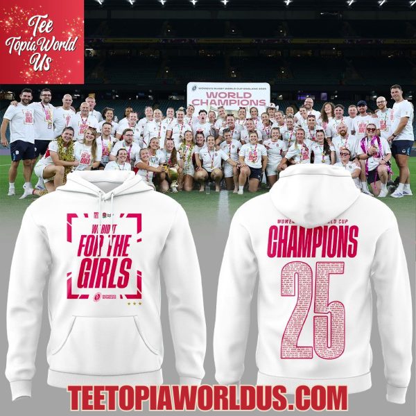 England 2025 Women’s Rugby World Cup Champions T-Shirt