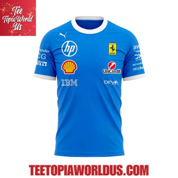 Ferrari HP Puma 2025 Monza Lewis & Charles Signature T-Shirt, Hoodie