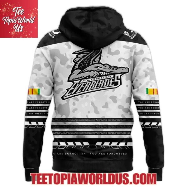 Florida Everblades x Military Night 2025-26 Hoodie