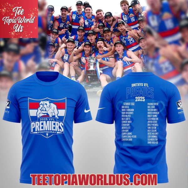 Footscray Bulldogs The winners 2025 Premiers T-Shirt, Hoodie