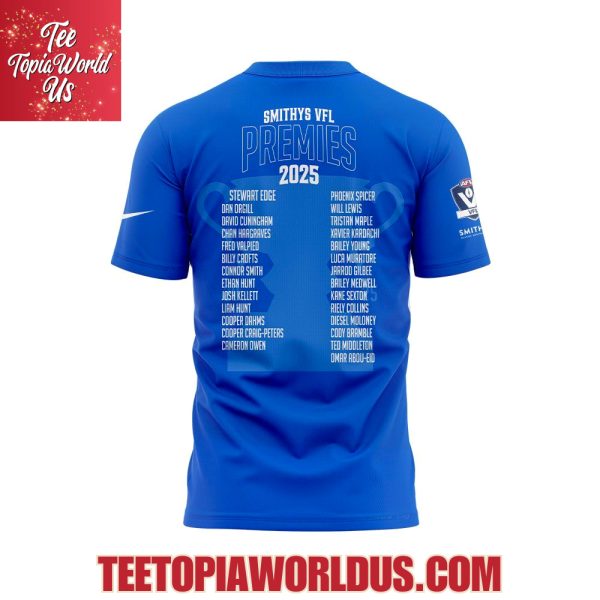 Footscray Bulldogs The winners 2025 Premiers T-Shirt, Hoodie