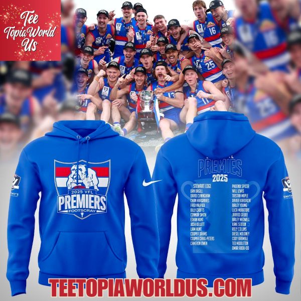Footscray Bulldogs The winners 2025 Premiers T-Shirt, Hoodie
