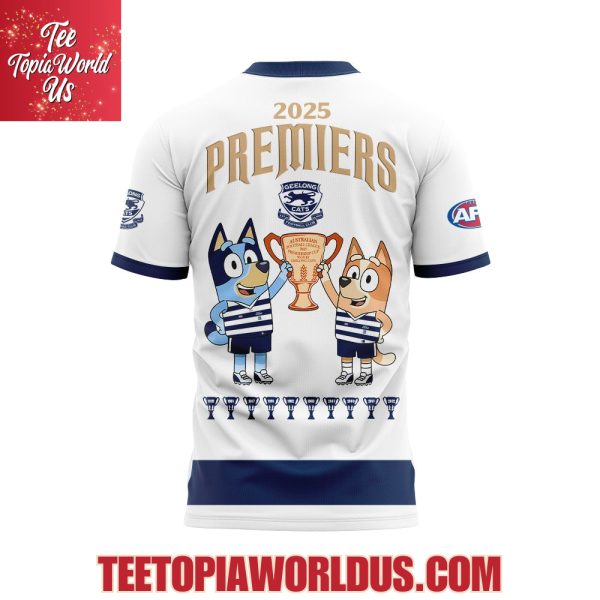 Geelong Cats 2025 AFL Premiers T-Shirt, Hoodie