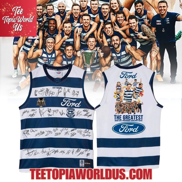 Geelong Cats 2025 Premiers Jersey