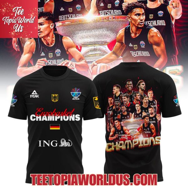 Germany Eurobasket Champions 2025 T-Shirt, Hoodie