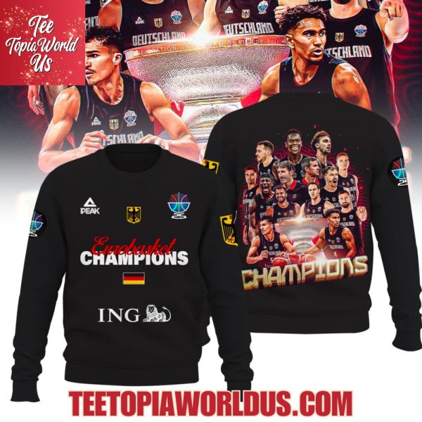 Germany Eurobasket Champions 2025 T-Shirt, Hoodie