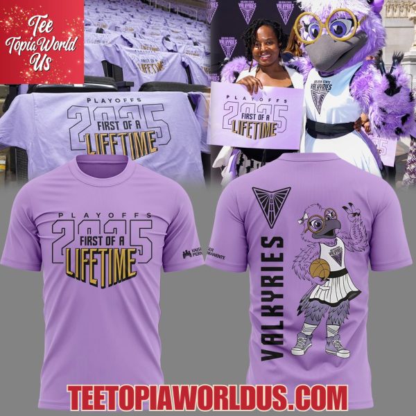 Golden State Valkyries Play Offs First Of A Life Time 2025 T-Shirt, Hoodie