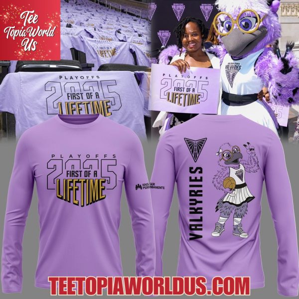 Golden State Valkyries Play Offs First Of A Life Time 2025 T-Shirt, Hoodie