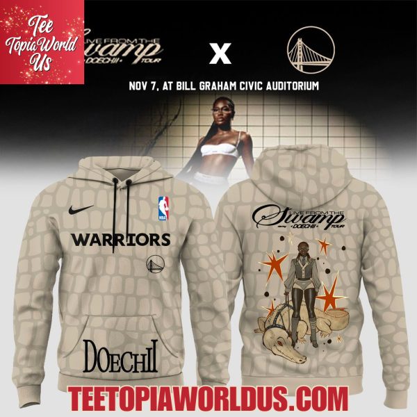 Golden State Warriors x Doechii – Live from the Swamp Tour 2025 Hoodie